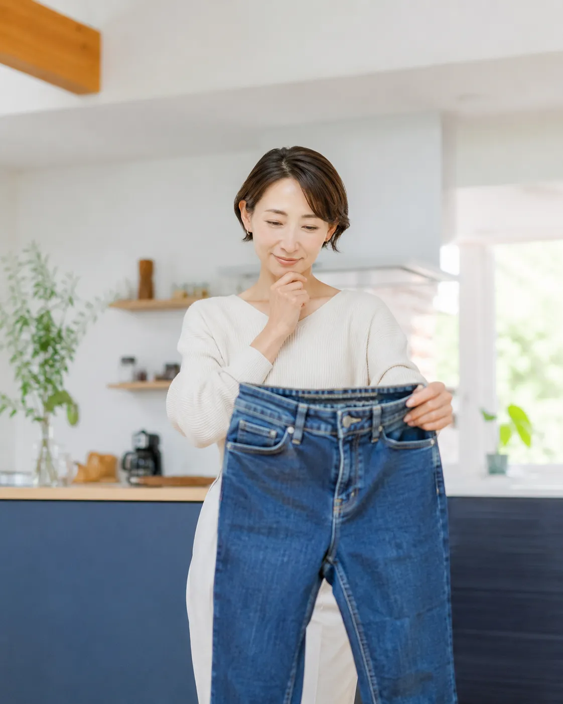 ダイエットを始めたいと考える40代女性のイメージ